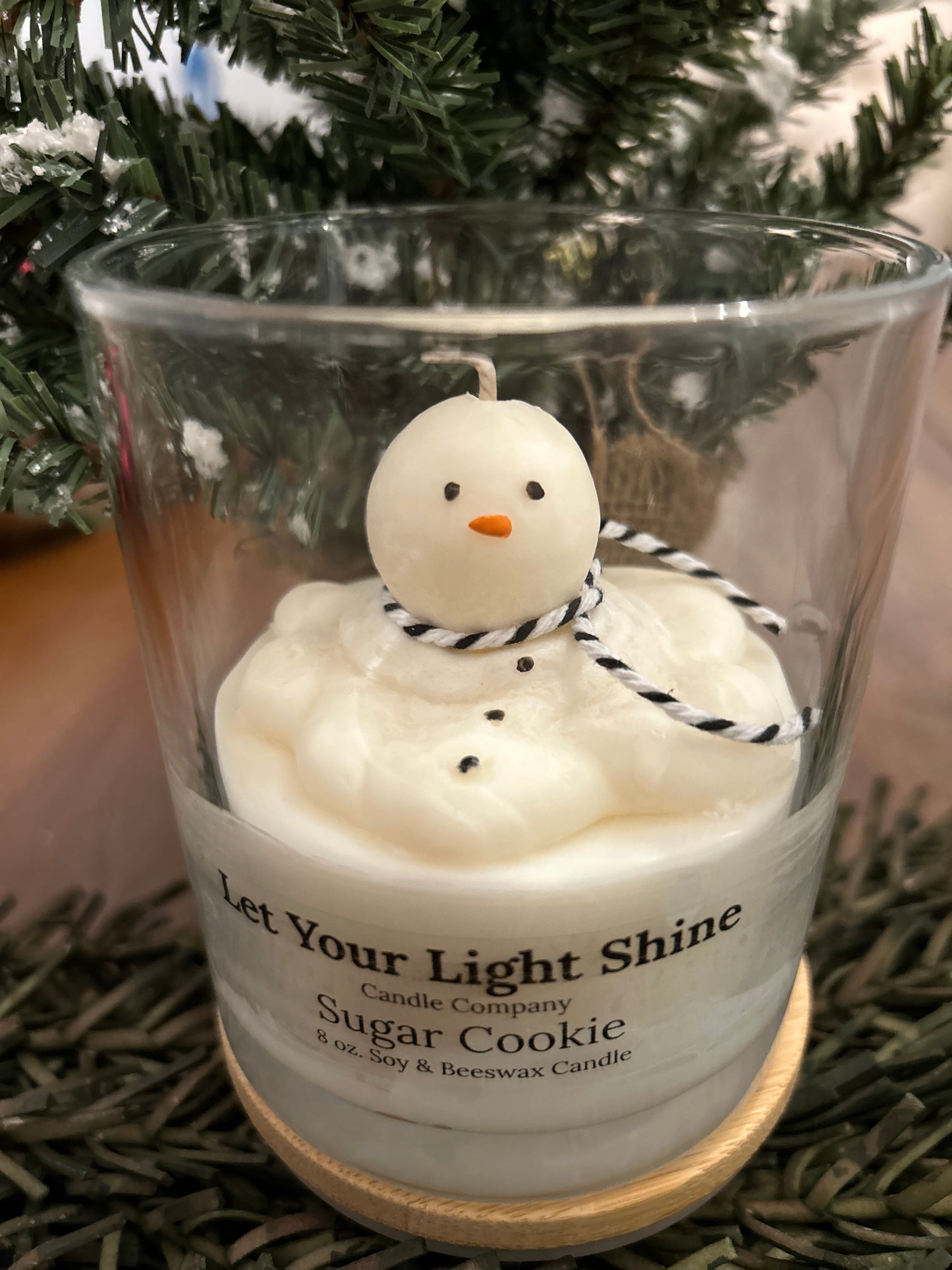 8 oz Melting Snowman