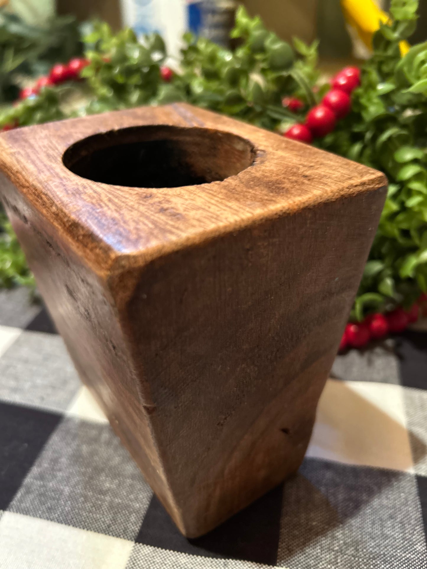 Wood Sugar Mold Candle
