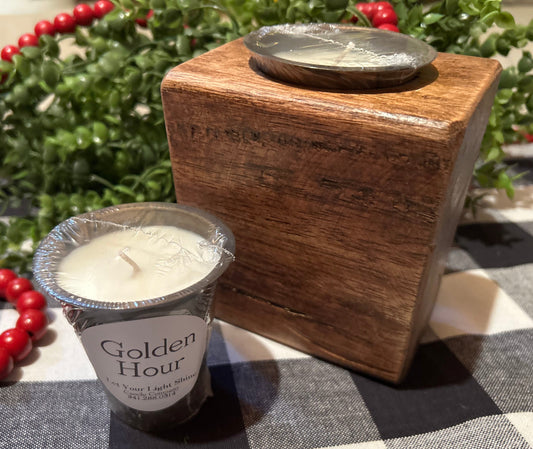 Wood Sugar Mold Candle