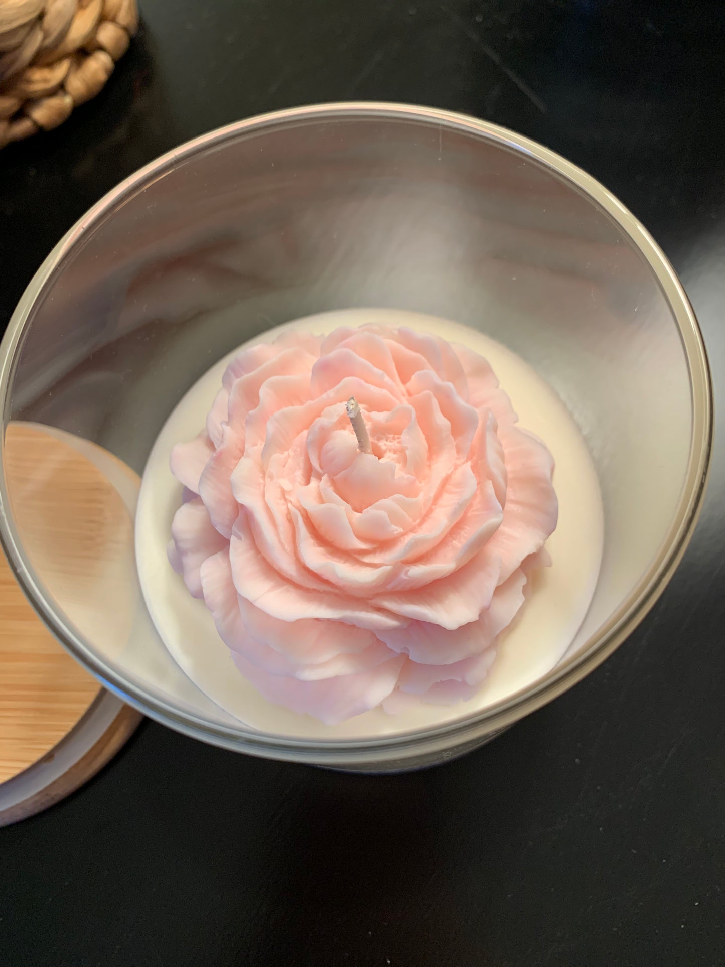 12oz Peony Soy Wax Candle